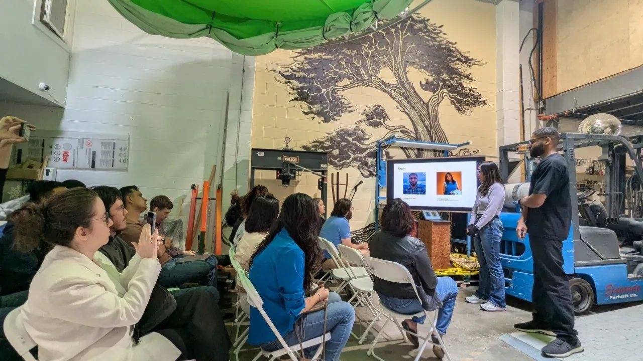 Participants at the AI and Health Hack in San Francisco