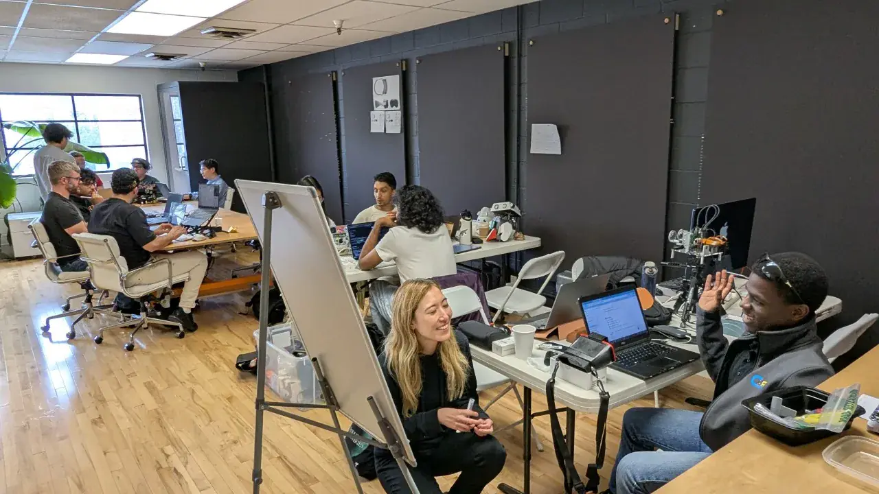 Physical AI fellows building together